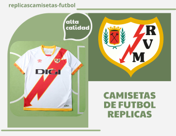 camiseta Rayo Vallecano 2023 2024 replica